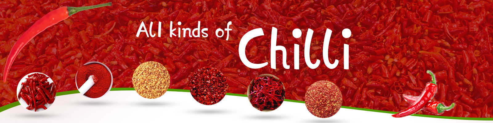 Verpletterde Spaanse peperspeper