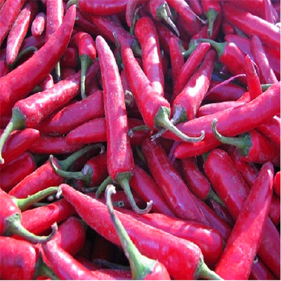 Erjingtiao Pepper Ingrediënten Chili Peppers Warm 8000-12000shu voor klantvereisten