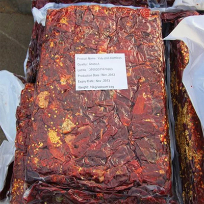 Rode lichte gedroogde peper 500 SHU voor uw culinaire creaties