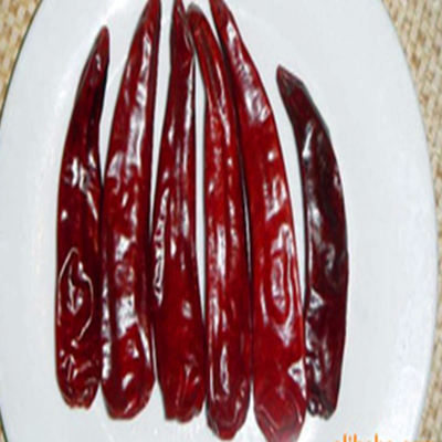Vitamine C-rijke, pittige, poederige rode chilipeper als kruiden