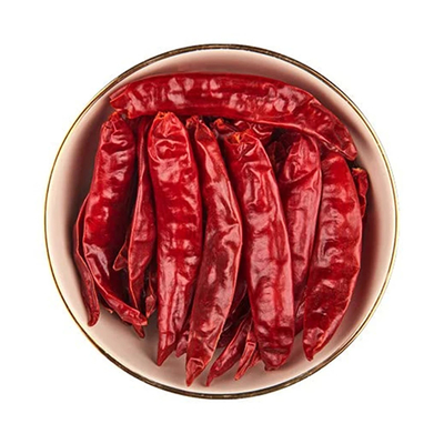 Sanying Red Chili Pepper Droge Stem Gesneden 10-12 cm Met Vocht 12% Max