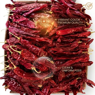 Fijn gedroogde rode chilipeperpoeder 80-100 mesh natuurlijke gedroogde grondkruiden export kwaliteitsgroothandel