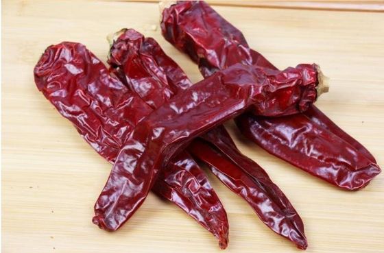 Rood gedroogde paprikapepers kruiden en kruidenpoeder voor voedsel ingrediënten bedrijf