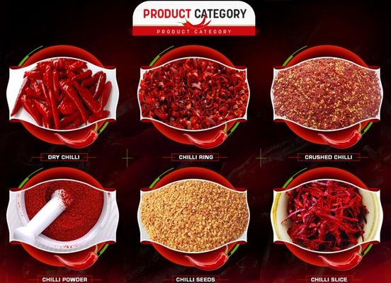 gedroogde hele rode chili Voedzaam Kruidig en rijk aan vitamine C