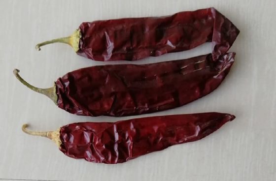 Rood gedroogde paprikapepers kruiden en kruidenpoeder voor voedsel ingrediënten bedrijf