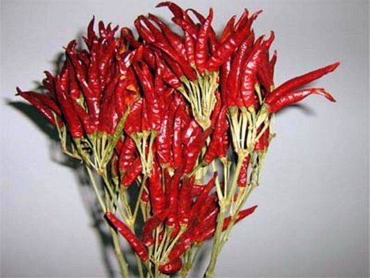 Stemless Chinees Droog Chili Peppers 819 Hoog SHU Dried Hot Chillies