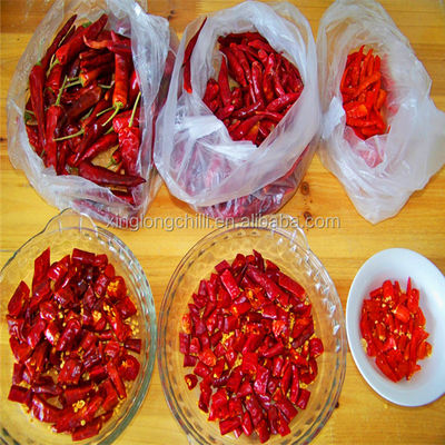 Heerlijke Rode de Spaanse pepersbarbecue Droog Chili DE Arbol Peppers van Tianjin