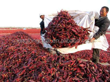 De Paprika Vochtvrije Paprika Stemless Dried Red Peppers van FDA
