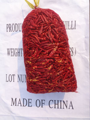 8% de Rode Spaanse pepers van vochtigheidstianjin Geen Bijkomende Ruwe Droge Chinese Chilis