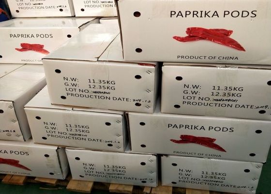 De Droge Paprika Peppers Single Herb Stemless Droge Gehele Rode Spaanse pepers van HACCP