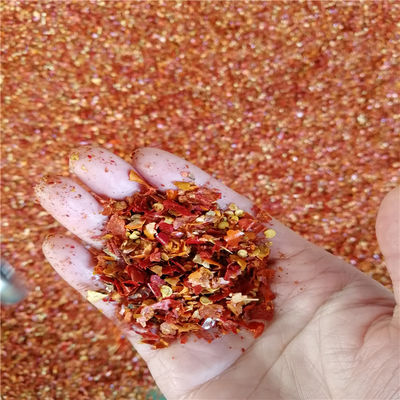 Verpletterd Stemless Droog Rood Chili Flakes 1mm 12%-Specerij van het Vochtigheidsvoedsel