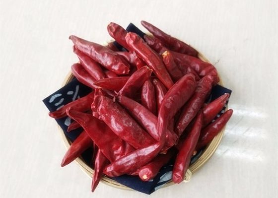 25000 Ontwaterde Kruiden van SHU Dried Red Chile Peppers Tianjin Spaanse pepers