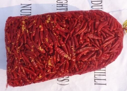 7CM Droog Aziatisch Chili Peppers 10000 SHU Dried Long Red Chillies