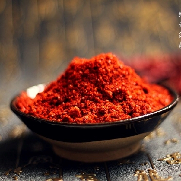 Hoge vitamine C milde chili poeder Rode kleur 100g Voor voedingsfacten
