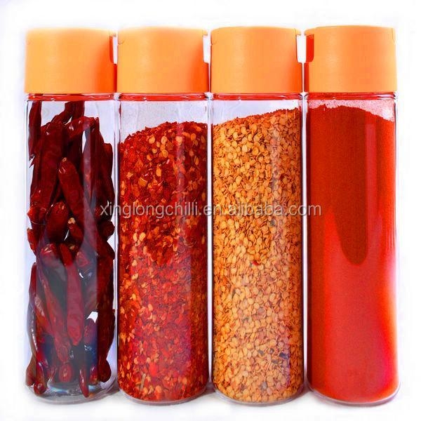 5 - 8 Mesh Vermalen Rode Chili Flocks Poeder Chili Grootte 3 - 5 mm