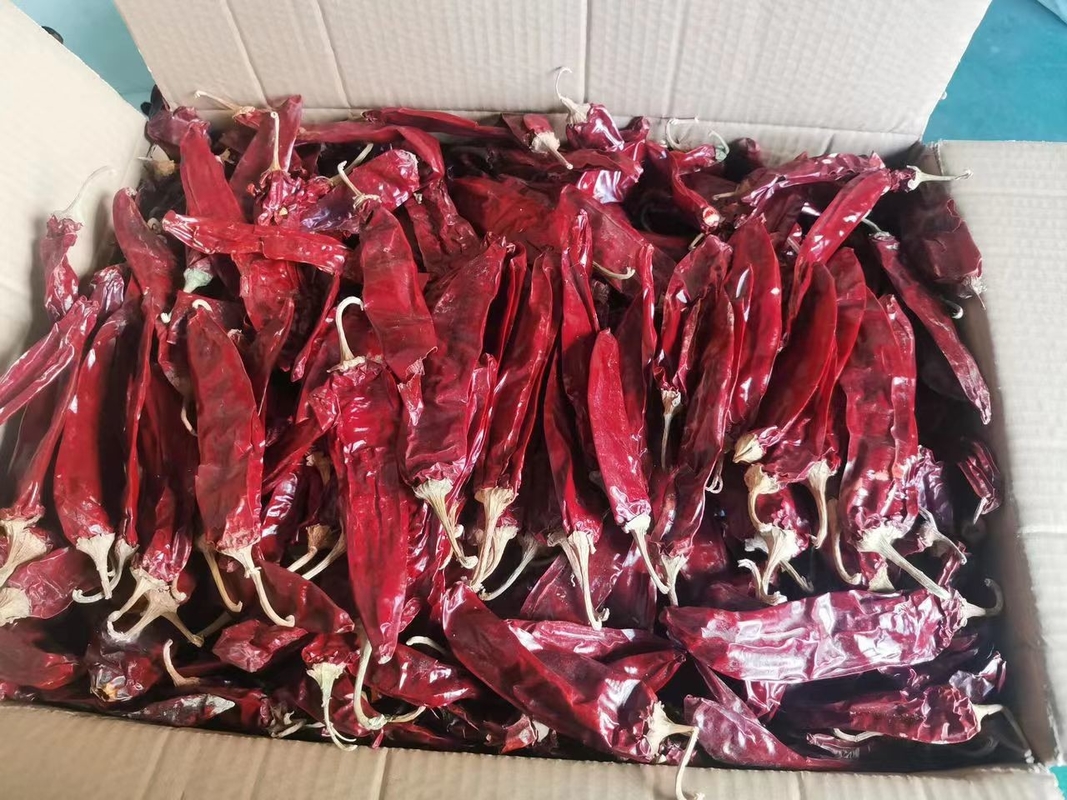 Maasnummer Etiketteren en identificeren Gedroogde rode chili Vocht≤14% voor producten