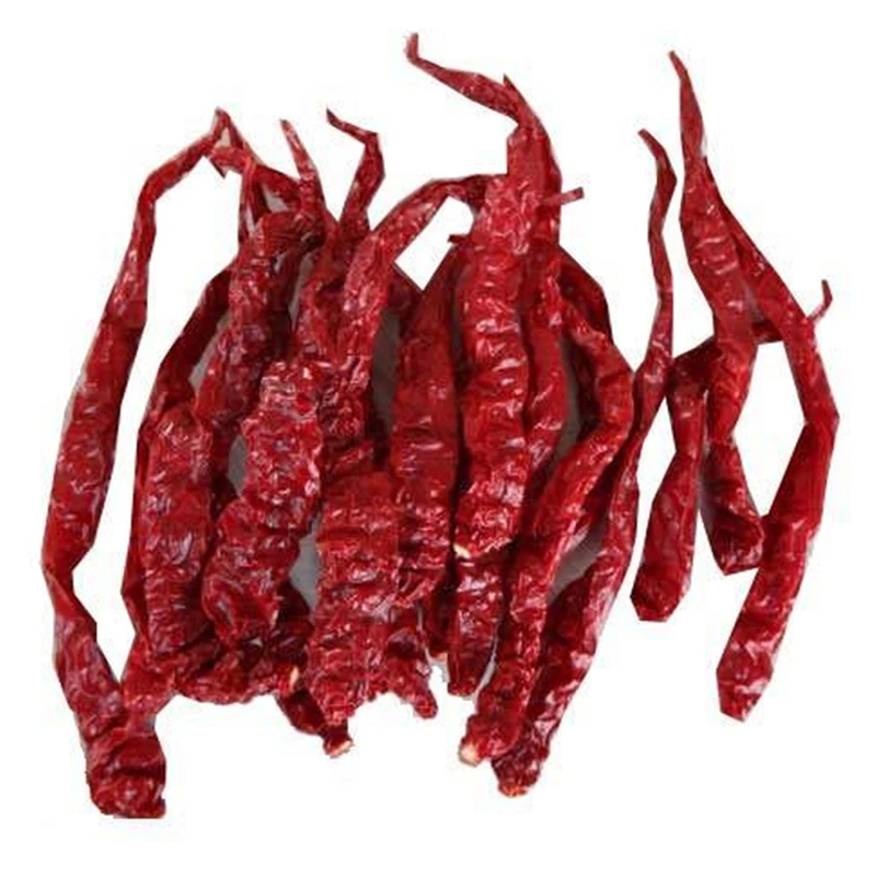 Gekweekte milde pittige 0-500shu Warme lucht gedroogde gedroogde biologische peper met stam